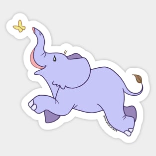 Baby Elephant Sticker